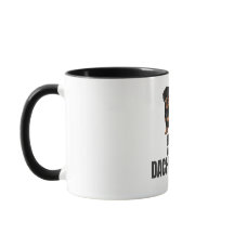 ブラック&タンダックスフントがいる場所がおうち コーヒー