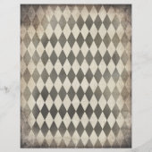 ブラック&タン動揺してハーレクイン紙 (裏面)