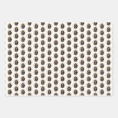 ブラック&タン絵画クーンハウズ – オリジナルドッグアート ラッピングペーパーシート (正面2)