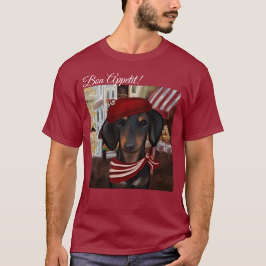 ブラック＆タン・ドキシ― Tシャツ (正面)