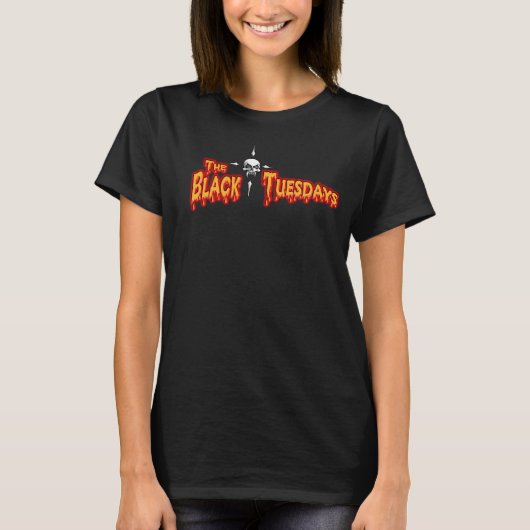 ブラック・チューズデイズ 女性用Tシャツ Tシャツ (正面)