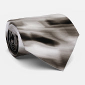 ブラック&チューペシルク抽象芸術 ネクタイ (ロール)