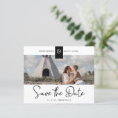 ブラック・チープ・カスタム写真インスタント・婚約したカップル (スタンド正面)