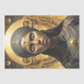 ブラック・トゥアレグ・ウーマン・プリンセス 薄葉紙 (正面)