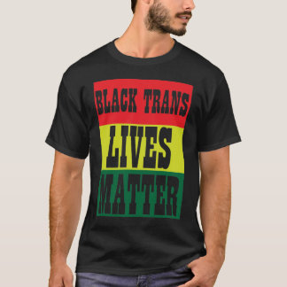 ブラック·トランス·ライブズ·マターBLM Tシャツ