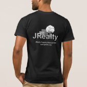 ブラック トリブレンド Tシャツ (裏面)