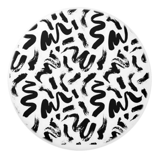 「ブラック・ドードル」 セラミックノブ (正面)