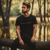 ブラック・ナマステTシャツ Tシャツ