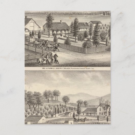 ブラック、ニールレジデンス、プロパティ ポストカード (正面)