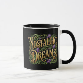 ブラック ノスタルジックドリーム マグカップ