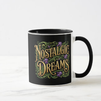 ブラック ノスタルジックドリーム マグカップ
