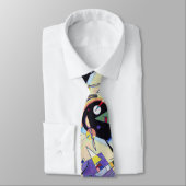 ブラック&バイオレット – Kandinsky ネクタイ (タイ)