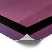 ブラック&バイ威厳のあるミシェル・ワイルダー ポスター (角)