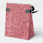 ブラック&バラ金ゴールドグリッターシックサンキューズ結婚ズ フェイバーボックス (裏面サイド)