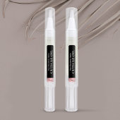 ブラック&バラ金ゴールドコスメティックツイストペンキューティクル油 ラベル