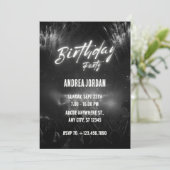 ブラック・バースデーパーティー 招待状 (スタンド正面)