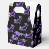 ブラック&パープルナイトウィングこうもりゲーブルビーフボックス フェイバーボックス (オープン)