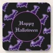 ブラック&パープルナイトウィングこうもりコースター コースター (正面)