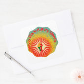 ブラック・ヒストリー月のバイブ、アフリカ伝統 スクエアシール (封筒)