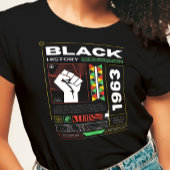 ブラック・ヒストリー月間ストリートウェア残虐行為 Tシャツ