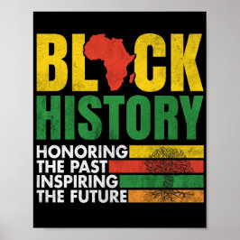 ブラック・ヒストリー賞過去インスパイアの未来 ポスター