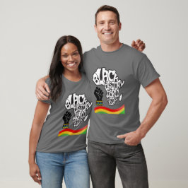 ブラック・ヒストリー・イズ・ワールド・ヒストリー グラフィックTシャツ Tシャツ