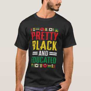 ブラック・ヒストリー・マンスの賢い黒人女性 Tシャツ