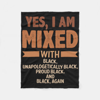 ブラック・ヒストリー・ムーンと私 黒人文化にルーツあり BLM フリースブランケット