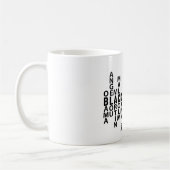 ブラック・ヒストリー・ムーン コーヒーマグカップ (左)
