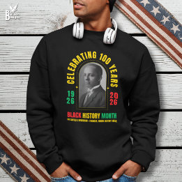 ブラック・ヒストリー・モンス (Black History Month) 100周年記念 スウェットシャツ