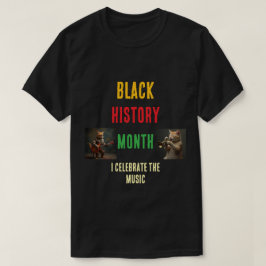 ブラック・ヒストリー・月のTシャツ Tシャツ