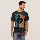 ブラック・ヒストリー・月のTシャツ Tシャツ (正面フル)