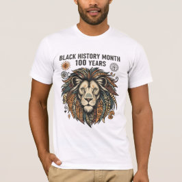 ブラック・ヒストリー・月間100周年記念Tシャツ Tシャツ