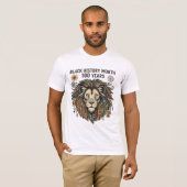 ブラック・ヒストリー・月間100周年記念Tシャツ Tシャツ (正面フル)