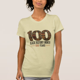 ブラック・ヒストリー・月間100周年記念Tシャツ Tシャツ