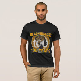ブラック・ヒストリー・月間100周年記念Tシャツ Tシャツ