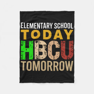 ブラック・ヒストリー・月間 小学校 HBCU 明日 フリースブランケット