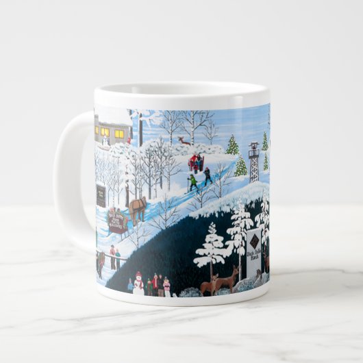 ブラック・ビュート コーヒーマグ 2 ジャンボコーヒーマグカップ (正面左)