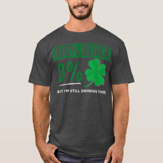 ブラック・ピおもしろいープル・St patricks day・アイリッシュ Tシャツ