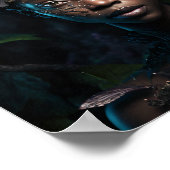 『ブラック・ピクシー・ガール』アートポスター ポスター (角)