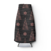 ブラック&ピンクのクリスマスツリー&スター