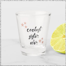 ブラック&ピンククールの姉妹 ショットグラス