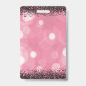 ブラック&ピンクグラムスウィート16バッジ バッジ (裏面)