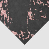 ブラック&ピンクグリッター大理石 薄葉紙 (詳細)