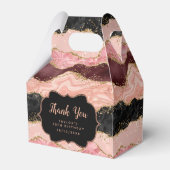 ブラック&ピンクシークンズアゲイト誕生日サンキューサンキュー フェイバーボックス (裏面サイド)