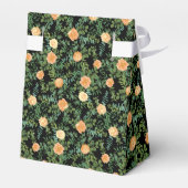 ブラック&ピーチ結婚ズモダンフローラ フェイバーボックス (裏面サイド)