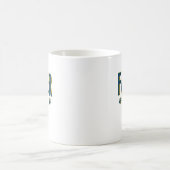 ブラック・ファーザーシャツ コーヒーマグカップ (中央)
