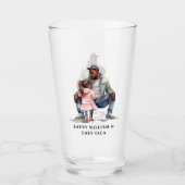 ブラック・ファーザー・アンド・ドーターボンド タンブラーグラス (正面)