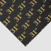 ブラック、フェイク金ゴールド31位(31位)イベント 薄葉紙 (詳細)