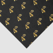 ブラック、フェイク金ゴールド4位(4位)イベントティッシュペーパー 薄葉紙 (詳細)